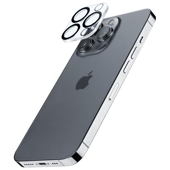 Cellular Line Pellicola Protettiva Camera Lens Protector per iPhone 14 Pro-14 Pro Max
