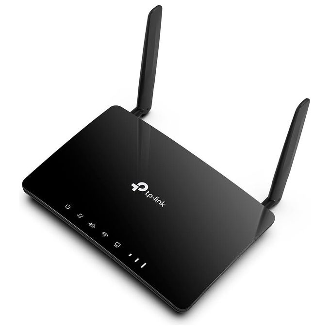TP-Link ARCHER MR500 Router 4G+ Cat6 300 Mbps Wi-Fi Dual Band AC1200 MU-MIMO Porte Gigabit colore Nero