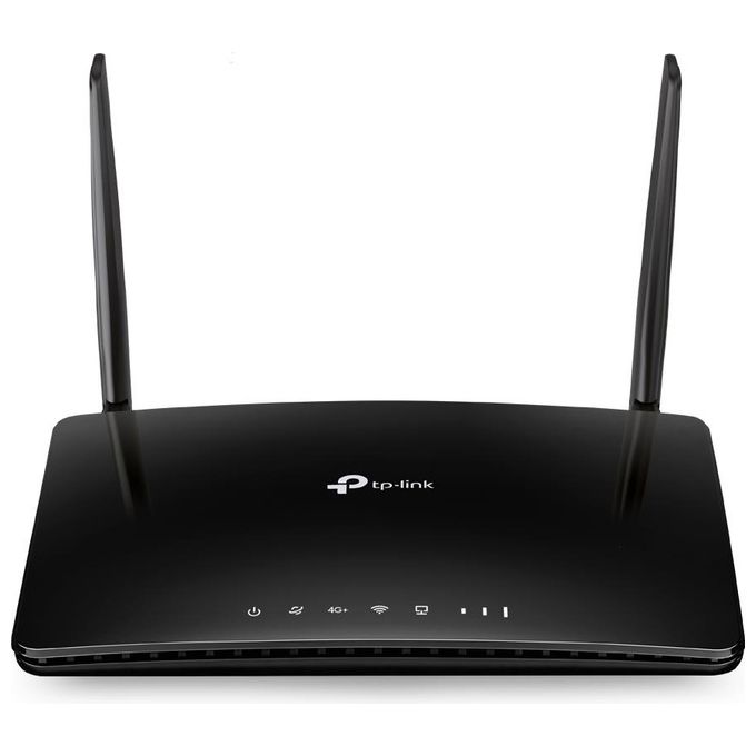 TP-Link ARCHER MR500 Router 4G+ Cat6 300 Mbps Wi-Fi Dual Band AC1200 MU-MIMO Porte Gigabit colore Nero