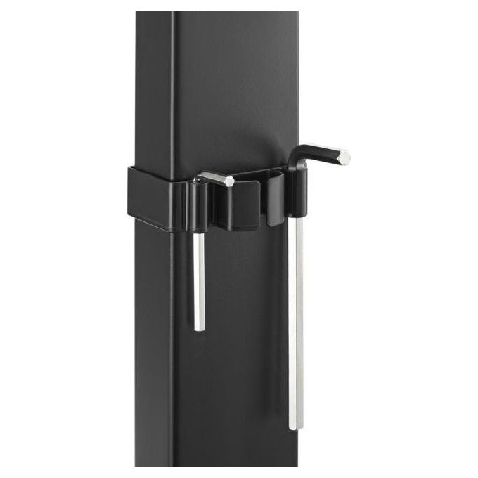 Equip 650126 Supporto Monitor da Scrivania 17'' 32'' portata 8 Kg VESA 100x100 rotazione 360° regolazione altezza colore Nero