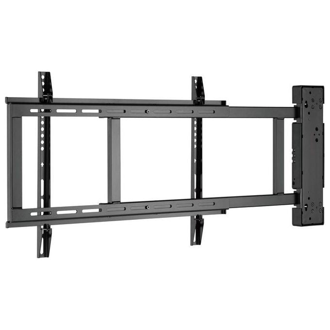 Equip 650336 Supporto Motorizzato da Parete per TV 32'' - 75'' VESA 600x400 Carico 50 Kg Panoramica 170° colore Nero