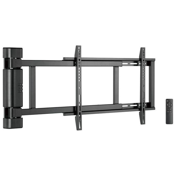 Equip 650336 Supporto Motorizzato da Parete per TV 32'' - 75'' VESA 600x400 Carico 50 Kg Panoramica 170° colore Nero