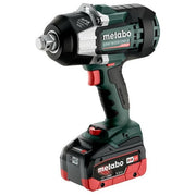 Metabo 602402660 SSW 18 LTX 1750 BL Atornillador de impacto de batería Brushless 1750 Nm Cuadrado 3-4'' con 2 baterías 18V 5,5 Ah y cargador AIR COOLED metaBOX incluida color Negro