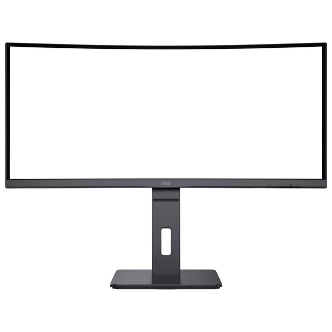 AOC CU34P3CV Monitor Curvo 34'' VA WQHD 100 Hz 4ms USB-C 65W Hub USB RJ45 colore Nero
