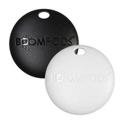 Boompods BOOMTAG Tracker Bluetooth 5.2 Localizzatore GPS confezione 2 pezzi batteria CR2032 IPX5 colore Nero Bianco