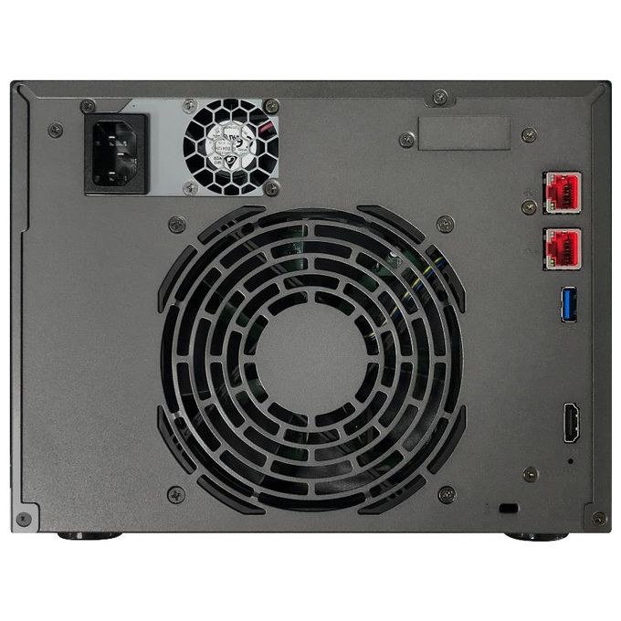 Asustor AS6706T LOCKERSTOR 6 NAS Desktop 6 Bay Intel Celeron N5105 2.0 GHz 8 GB DDR4 2x 2.5 GbE colore Nero