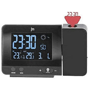Jm JD-9714 Radiosveglia con Proiezione Nero