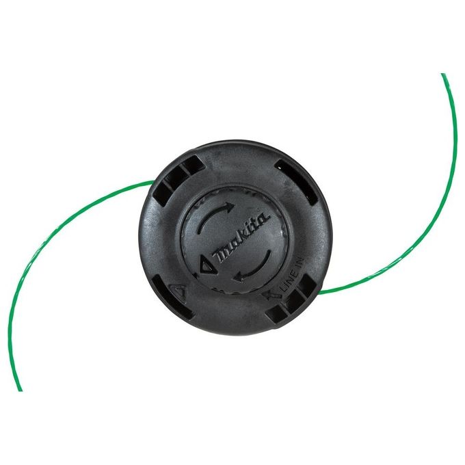 Makita 191D89-4 Testina Batti e Vai 2 Fili Decespugliatore Filo Nylon 2.0 mm Attacco M10x1.25 LH 4 m