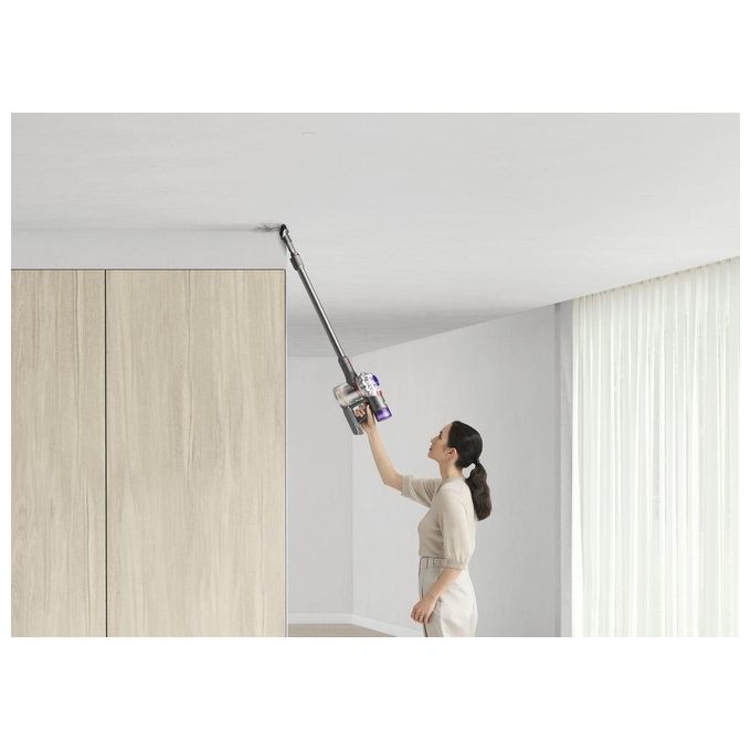 Dyson v8 advanced aspirapolvere senza filo 2in1 nichel argento 425w 40min autonomia