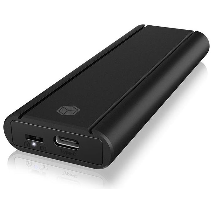ICY BOX IB-1807MT-C31 Box esterno SSD M.2 NVMe USB 3.2 Gen 2 Type-C 10 Gbit-s colore Nero