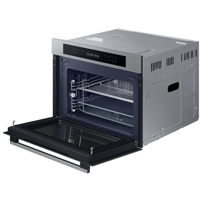 Samsung NQ5B4363EBS Serie 4 Forno a microonde da incasso Combinato 50 L 2700 W Wi-Fi Air Fry Vapore (45x60x57 cm) colore Nero Inox