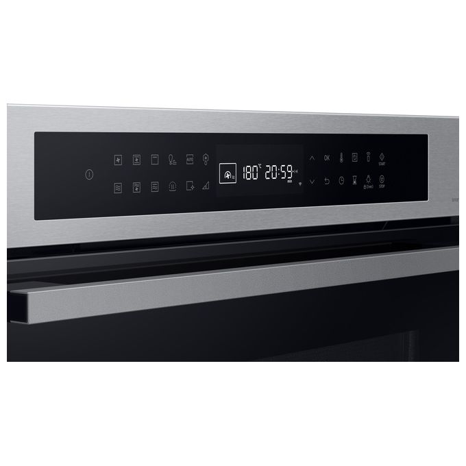 Samsung NQ5B4363EBS Serie 4 Forno a microonde da incasso Combinato 50 L 2700 W Wi-Fi Air Fry Vapore (45x60x57 cm) colore Nero Inox