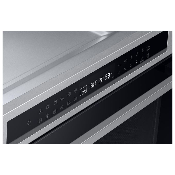 Samsung NQ5B4363EBS Serie 4 Forno a microonde da incasso Combinato 50 L 2700 W Wi-Fi Air Fry Vapore (45x60x57 cm) colore Nero Inox