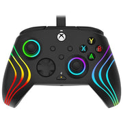 PDP 049-024 Afterglow Wave Gamepad Xbox Series X S Xbox One PC RGB USB tipo-C cablato colore Nero