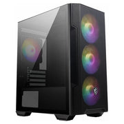 MSI 306-7G20R21-809 MAG FORGE M100R Case Mini Tower Micro-ATX Mini-ITX Mesh 4 Ventole ARGB 120mm Vetro Temperato USB 3.2 colore Nero