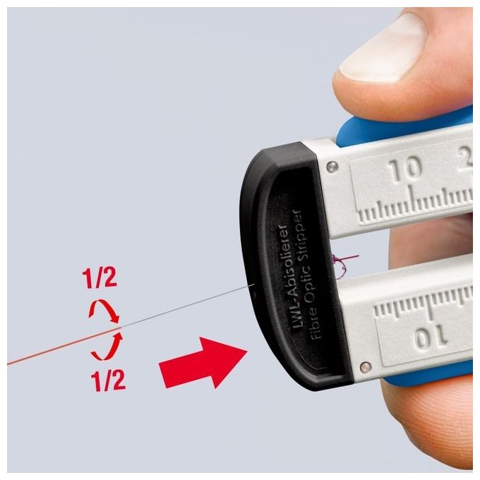 Knipex Spelacavi per Cavi a Fibre Ottiche