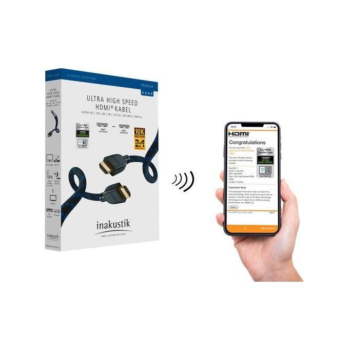 In-Akustik Premium II HDMI2.1 48G 3mt