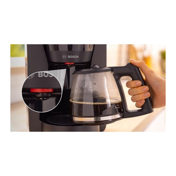 Bosch TKA2M114 Macchina da caffe' Manuale 1,25 L 15 tazze Funzione Mantieni al Caldo colore Rosso 1200