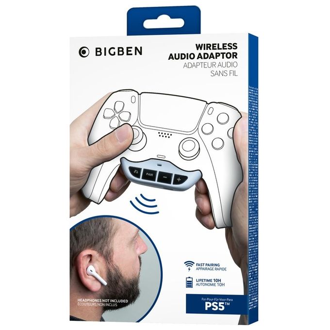 Big Ben Adattatore Bluetooth per PlayStation 5 Audio Adaptor