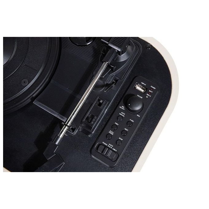 Trevi TT1020BT Giradischi Usb Bluetooth Mp3 Crema
