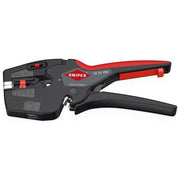 KNIPEX 12 72 190 SB NexStrip Utensile Multifunzione per Elettricista Taglio Spelatura Crimpatura 0,25-4 mm² 190 mm colore Nero-Rosso