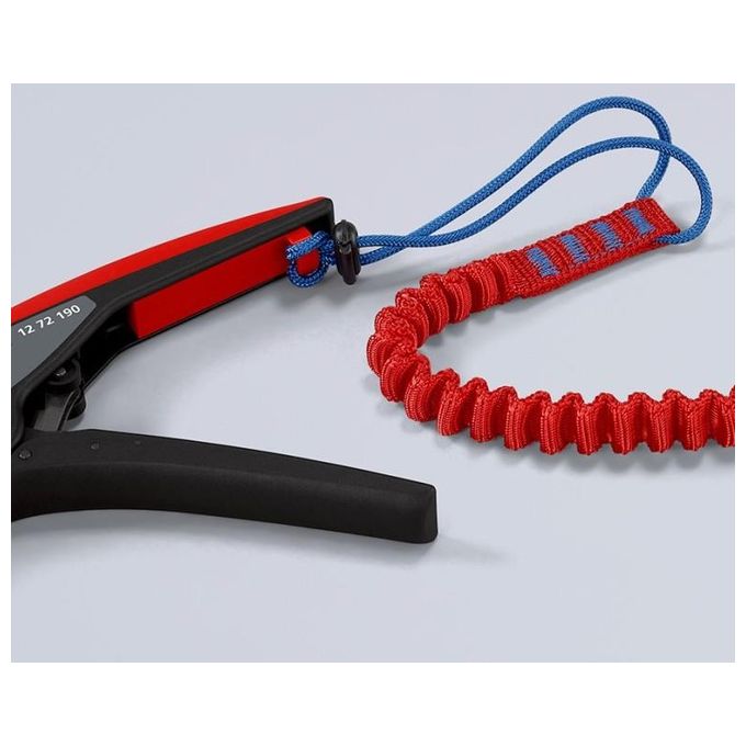 Knipex 12 72 190 NexStrip Utensile Multifunzione per Elettricisti Spelatura 0,03-10 mm² Crimpatura 4 mm² Taglio 10 mm² 190 mm colore Nero