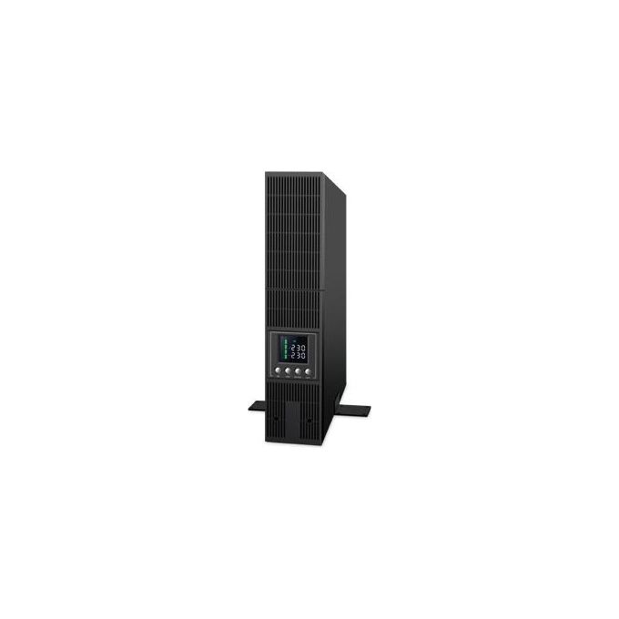 Atlantis A03-OP3002P-RC PRO UPS Gruppo di Continuita' Online Doppia Conversione 3000VA 2700W Rack 2U Tower Sinusoidale Pura LCD SNMP colore Nero