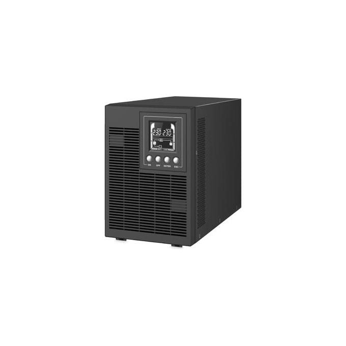 Atlantis Land A03-OP2002P LinePower 2002 PRO UPS Online Doppia Conversione Tower 2000VA 1800W Display LCD Slot SNMP 4 Uscite IEC colore Nero