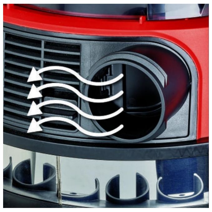 Einhell 2347170 TE-VC 36-25 Li S-Solo Aspirapolvere a Batteria per Liquidi e Solidi 25 L 36 V 150 mbar 76 dB colore Nero Rosso