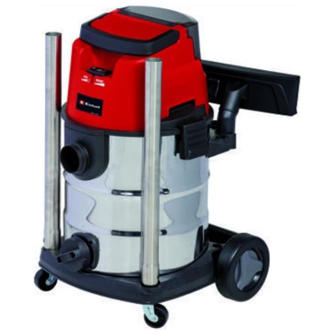 Einhell 2347170 TE-VC 36-25 Li S-Solo Aspirapolvere a Batteria per Liquidi e Solidi 25 L 36 V 150 mbar 76 dB colore Nero Rosso