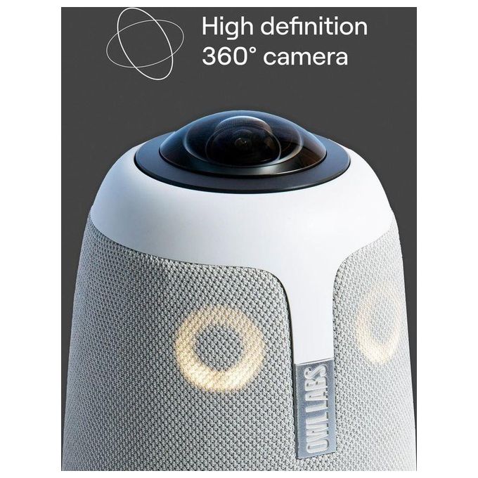 Owl Labs MTW300-2000 Meeting Owl 3 Sistema di videoconferenza di gruppo 16 MP Full HD 360° Wi-Fi Bluetooth 5.0 colore Grigio