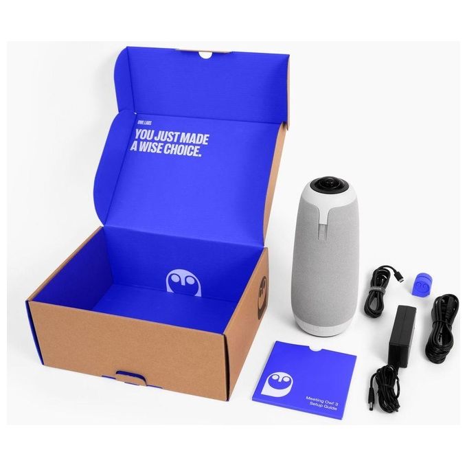 Owl Labs MTW300-2000 Meeting Owl 3 Sistema di videoconferenza di gruppo 16 MP Full HD 360° Wi-Fi Bluetooth 5.0 colore Grigio