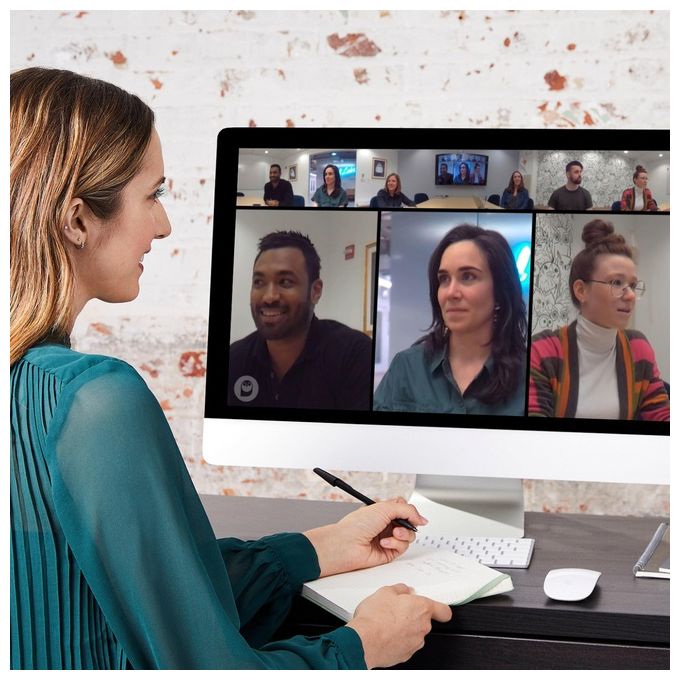 Owl Labs MTW300-2000 Meeting Owl 3 Sistema di videoconferenza di gruppo 16 MP Full HD 360° Wi-Fi Bluetooth 5.0 colore Grigio