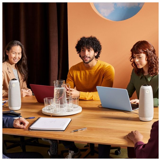Owl Labs MTW300-2000 Meeting Owl 3 Sistema di videoconferenza di gruppo 16 MP Full HD 360° Wi-Fi Bluetooth 5.0 colore Grigio