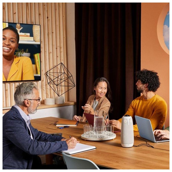 Owl Labs MTW300-2000 Meeting Owl 3 Sistema di videoconferenza di gruppo 16 MP Full HD 360° Wi-Fi Bluetooth 5.0 colore Grigio