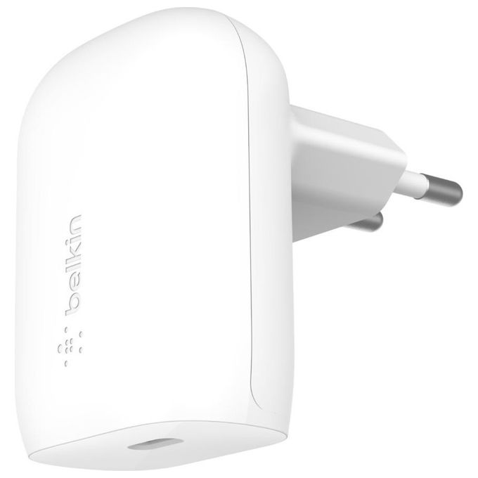Belkin Caricabatterie da Parete con Pps Porta Usb-C Pd 30W Bianco