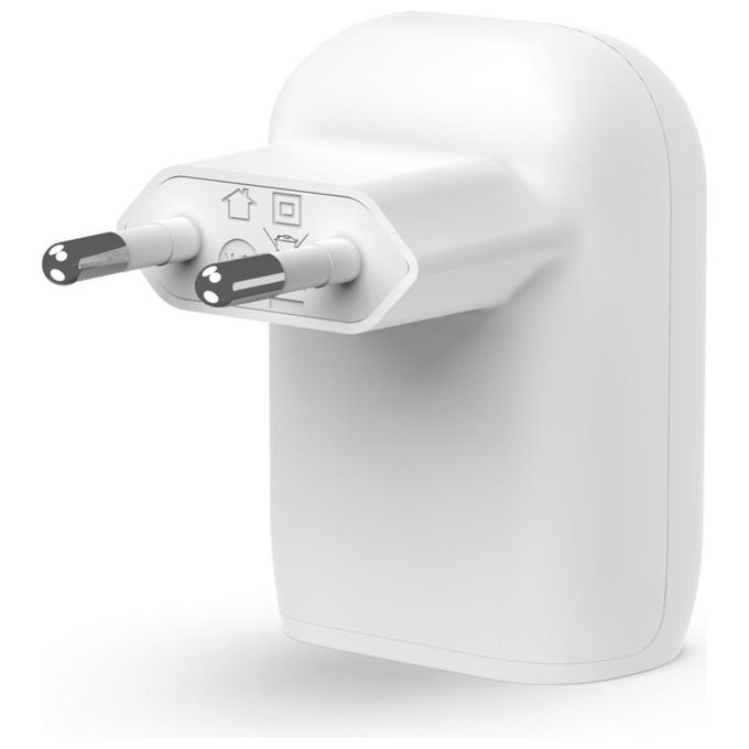 Belkin Caricabatterie da Parete con Pps Porta Usb-C Pd 30W Bianco
