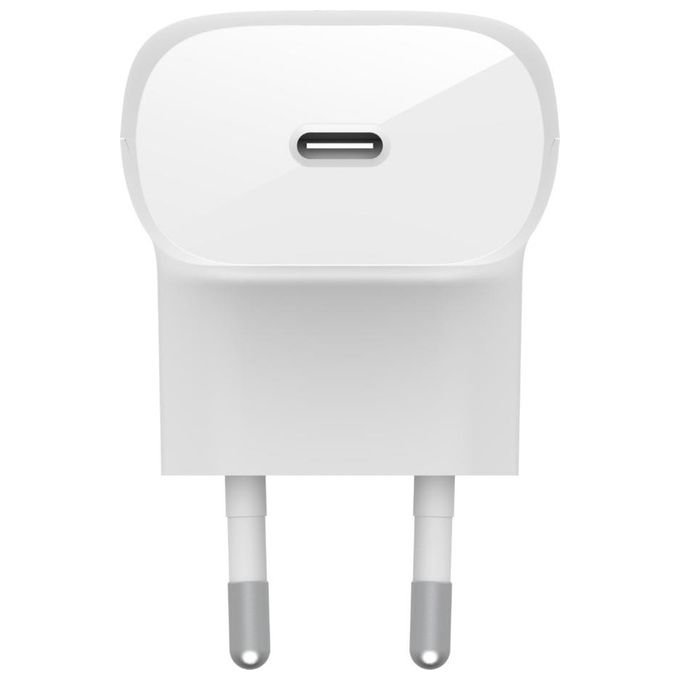 Belkin Caricabatterie da Parete con Pps Porta Usb-C Pd 30W Bianco