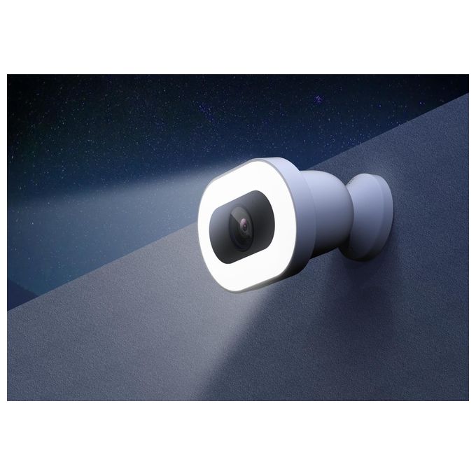 Imou IPC-F88FIP-V2 Knight Telecamera IP Wi-Fi 4K 8MP Rilevamento AI IP66 Sirena 110dB Visione Notturna colore Bianco