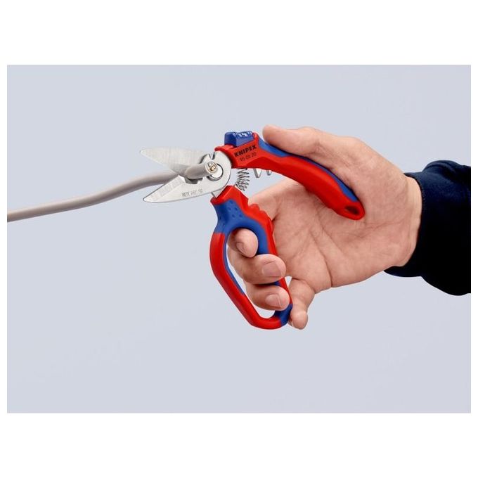Knipex Forbice da Elettricista Angolata Rivestiti in Matieriale Bicomponente