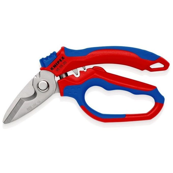 Knipex Forbice da Elettricista Angolata Rivestiti in Matieriale Bicomponente