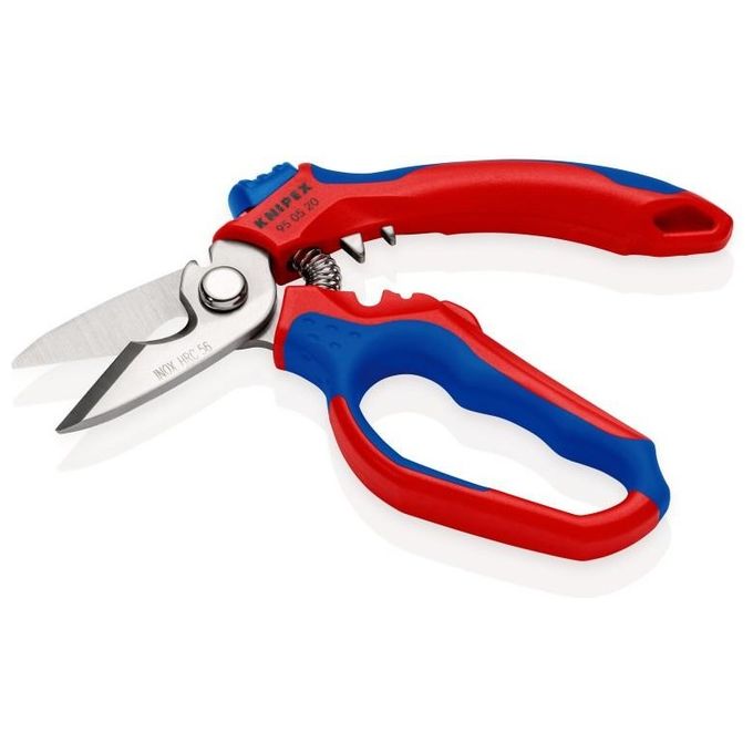 Knipex Forbice da Elettricista Angolata Rivestiti in Matieriale Bicomponente