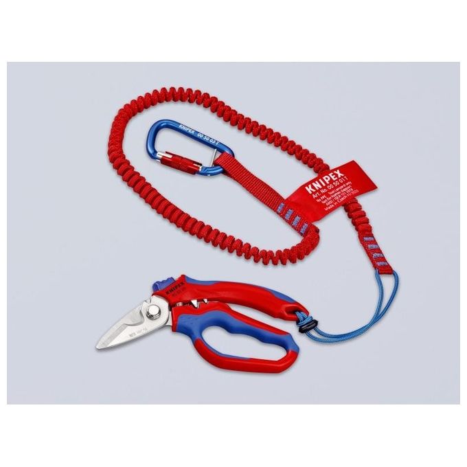 Knipex Forbice da Elettricista Angolata Rivestiti in Matieriale Bicomponente