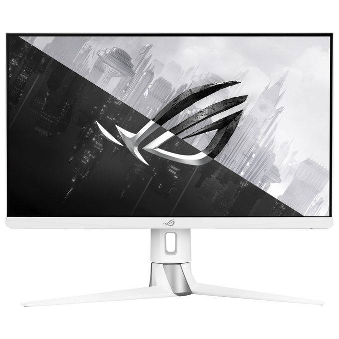 Asus 90LM06U0-B03370 ROG Strix XG27AQ-W Monitor Gaming 27'' WQHD 2560x1440 Fast IPS 170Hz 1ms G-SYNC HDR 400 Aura Sync colore Bianco