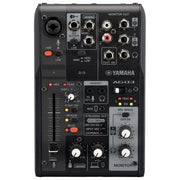 Yamaha AG03MK2 Mixer per Live Streaming Interfaccia Audio USB 3 Canali 24 bit 192 kHz colore Nero