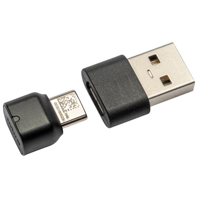 Jabra 14208-38 Adattatore per Inversione del Genere dei Cavi Usb C Usb a Nero