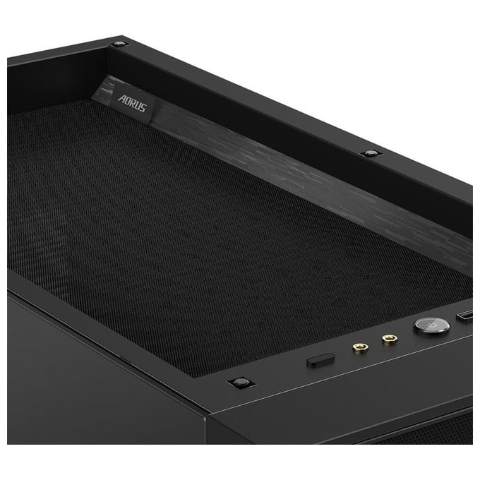 Gigabyte CAGB-AC500G-ST AORUS C500 Case PC Mid Tower Compatibilita' E-ATX Vetro Temperato 3 Ventole Anteriori 1 Posteriore RGB colore Nero