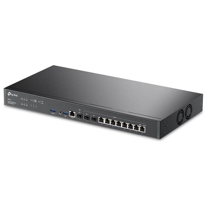 TP-Link ER8411 Omada Router Cablato VPN 10G SFP+ 8 Porte Gigabit Firewall Bilanciamento WAN colore Nero