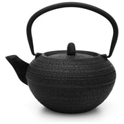 Bredemeijer 153012 Tibet Teiera in Ghisa con Filtro Acciaio Inox 1,2 L colore Nero