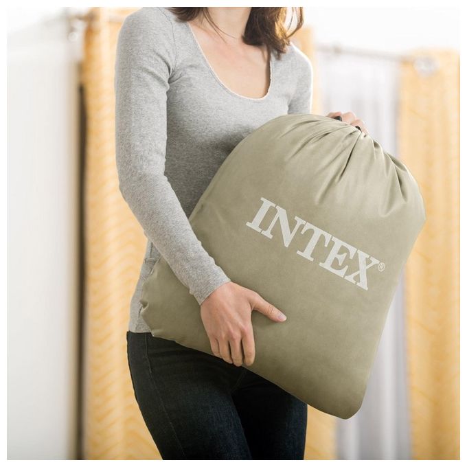 Intex Materasso baby casa e Viaggio cm 107x168x25 con Pompa Manuale